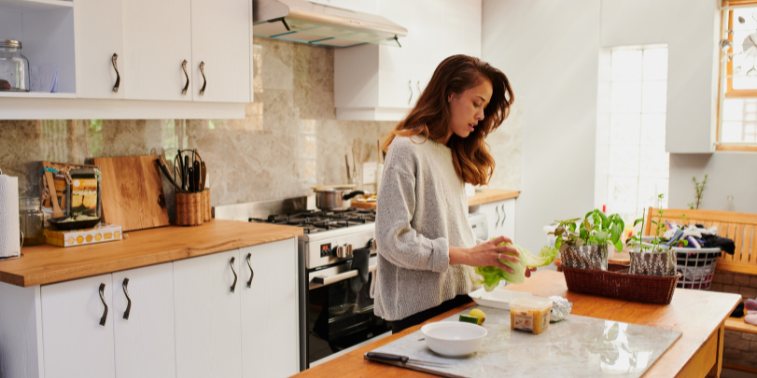 food at your rented place